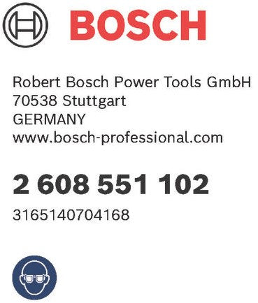Bosch accessoires 3-delige doppenset | 85mm 1 2 - 2608551102 - 2608551102