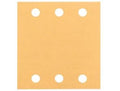 Bosch schuurpapier 115x107mm k80 red (10st) (nml)