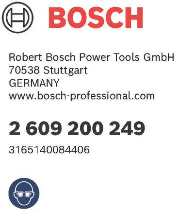 Bosch accessoires nagel type 47 1,8 x 1,27 x 30 mm 1000st - 2609200249