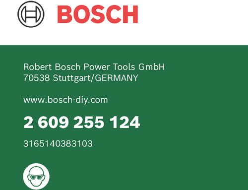 Bosch accessoires 3-delige conische verzinkboor-set met 1 boorplaatje - 2609255124