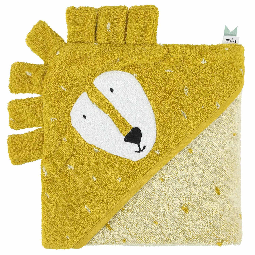 Trixie badcape - mr. lion, 75x75cm