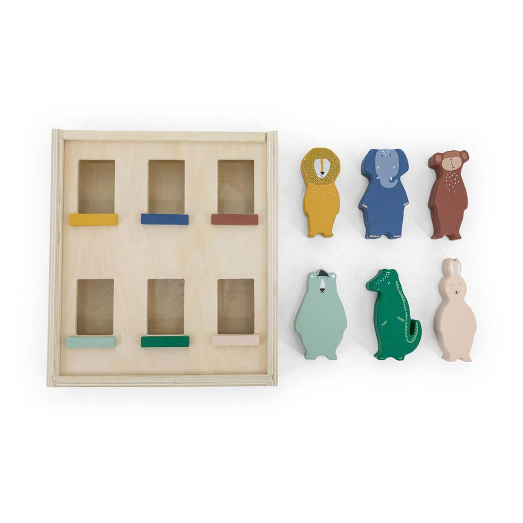 Trixie houten dieren appartement met dieren