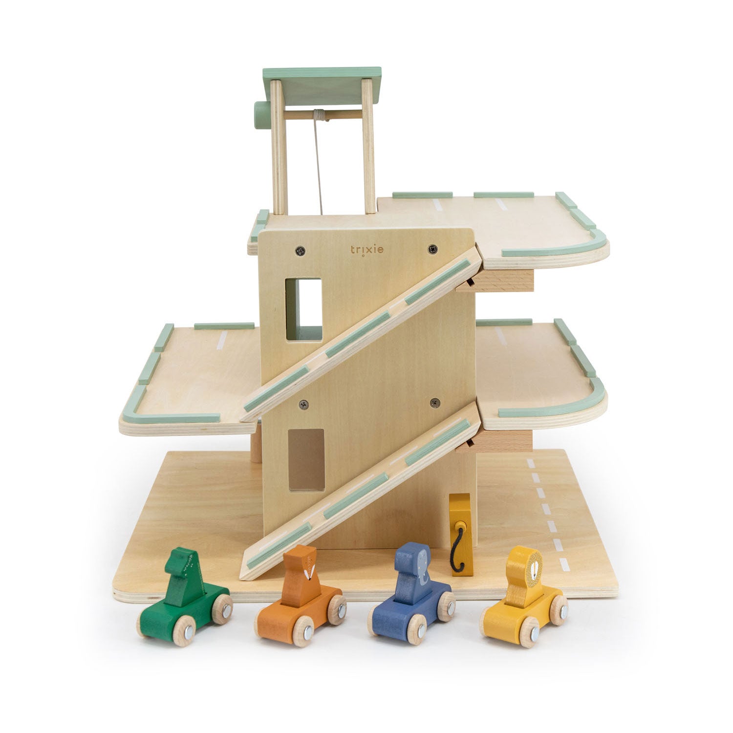 Trixie Houten Garage met Accessoires