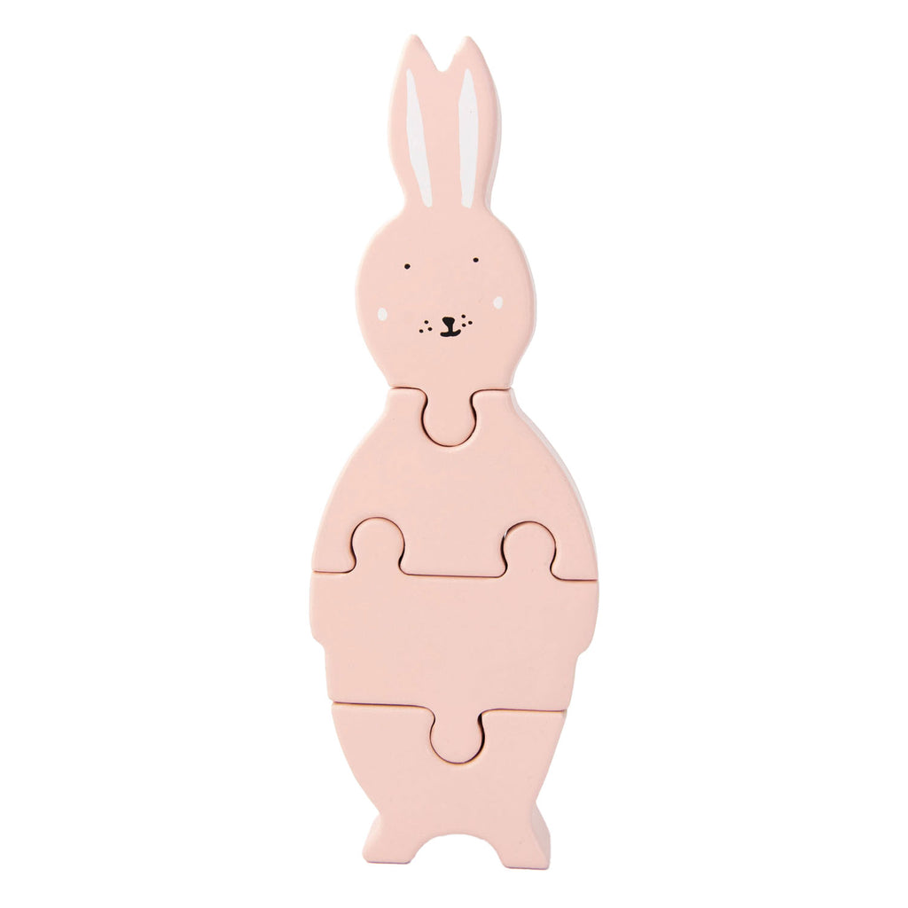Trixie Holzpuzzle in Tierform Frau Kaninchen, 4St.