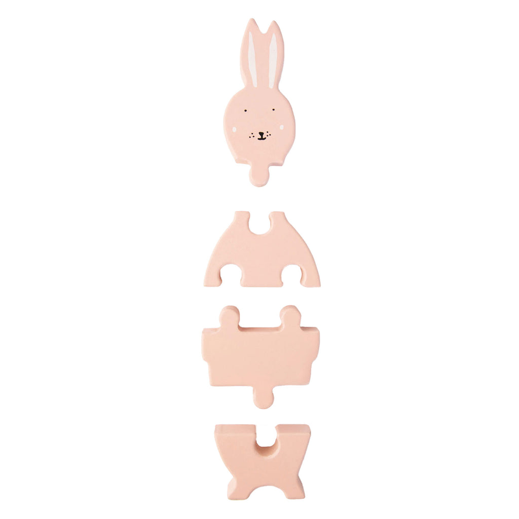 Trixie Holzpuzzle in Tierform Frau Kaninchen, 4St.