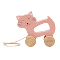 Trixie-Spielfigur aus Holz zum Nachziehen – Frau Katze