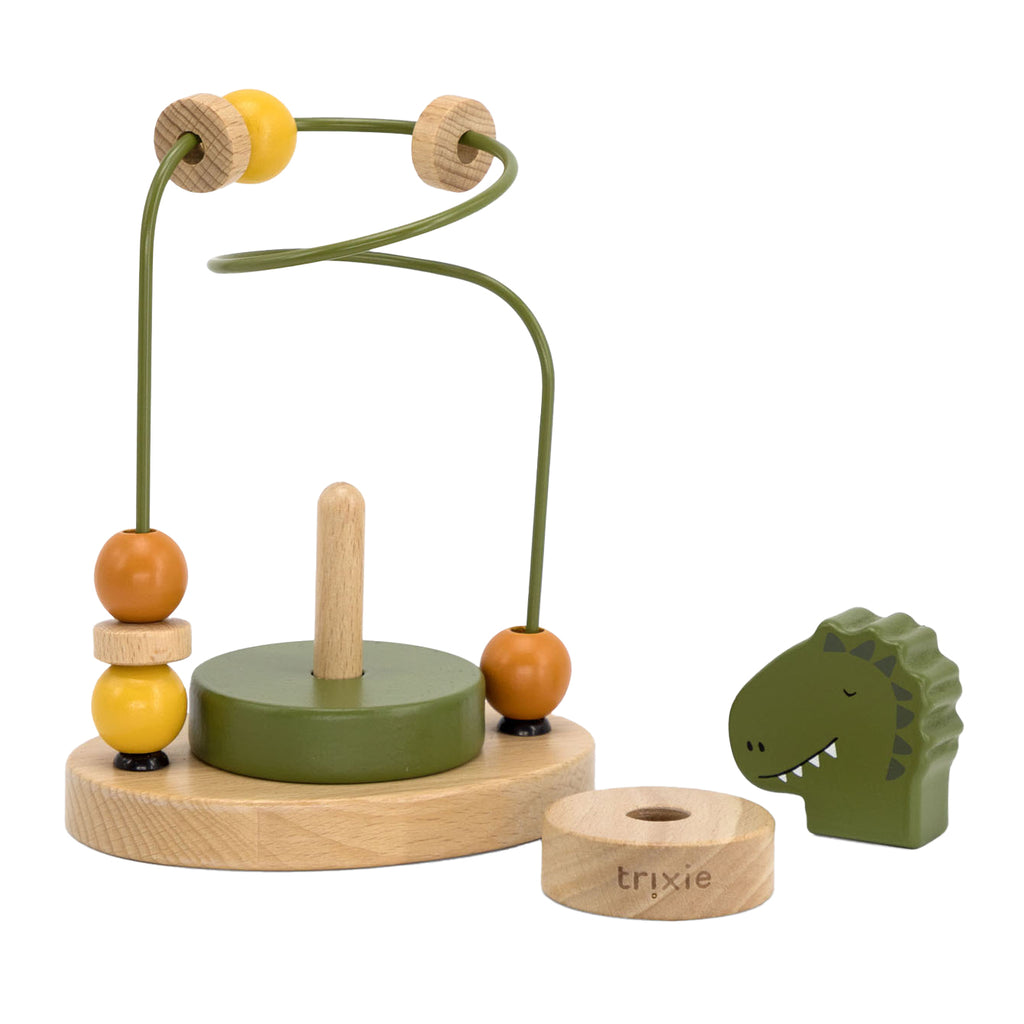 Trixies motorische Übungen aus Holz – Spirale von Mr. Dino