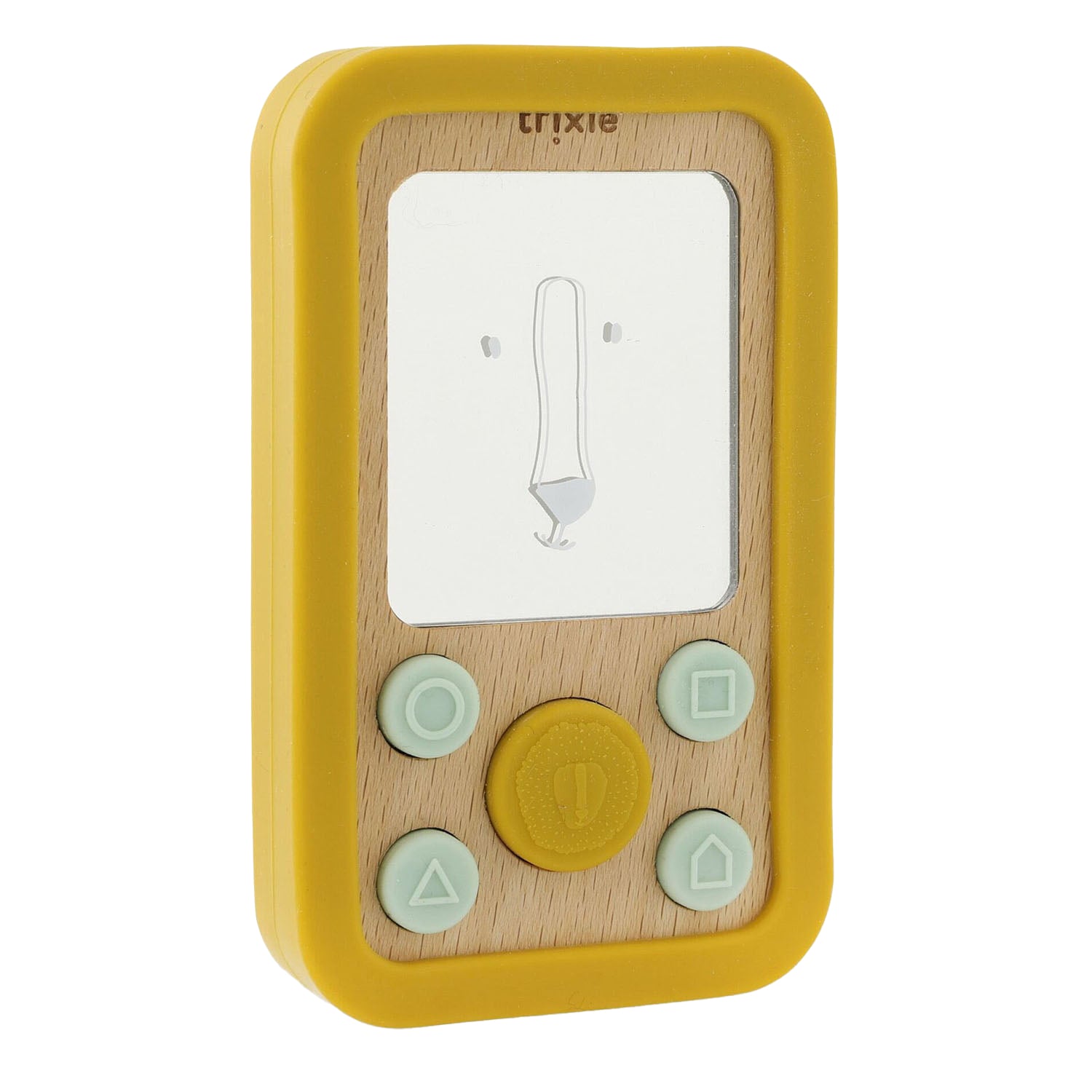 Trixie Holz-Silikon-Babyphone - Herr Löwe
