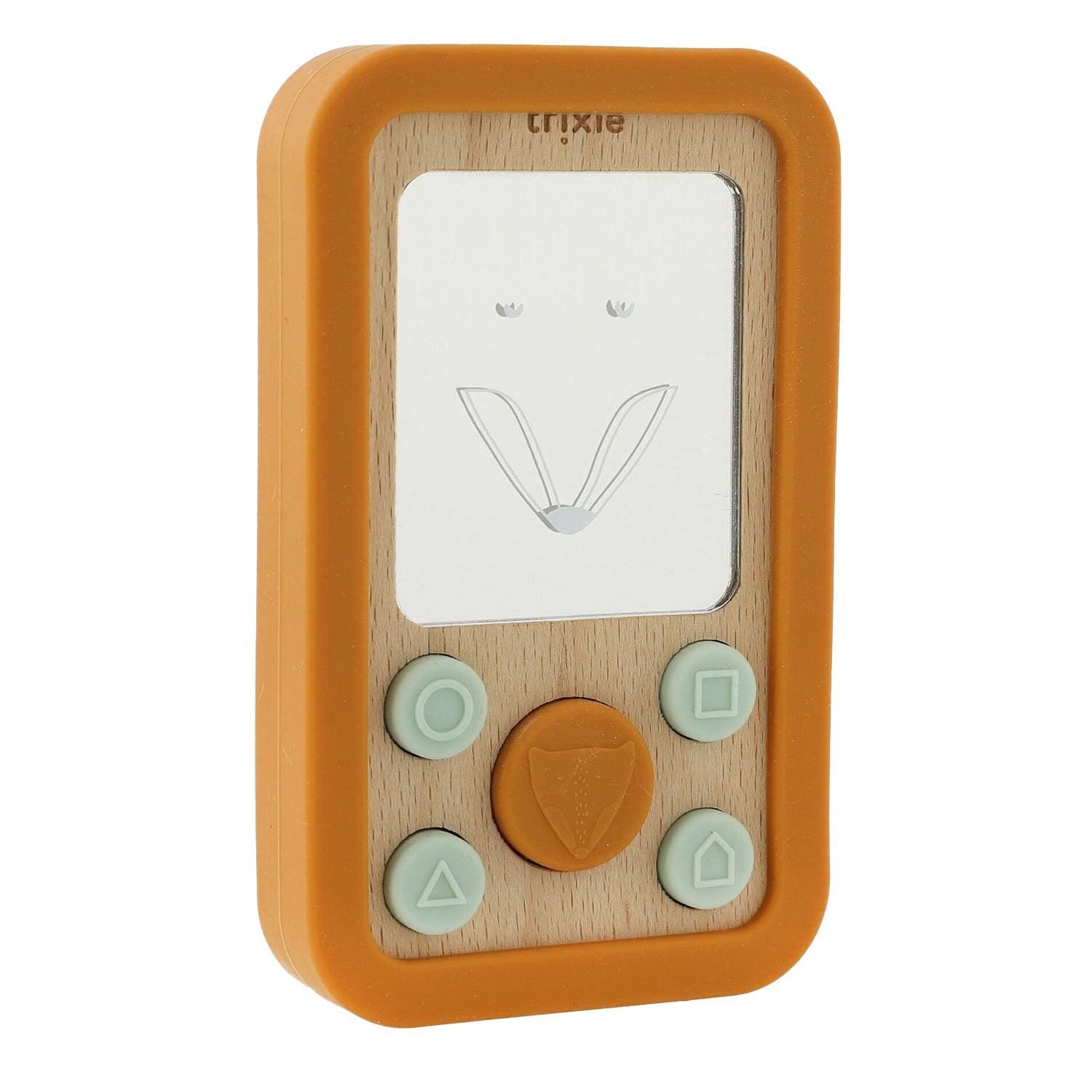Trixie Holz-Silikon-Babyphone - Herr Fuchs