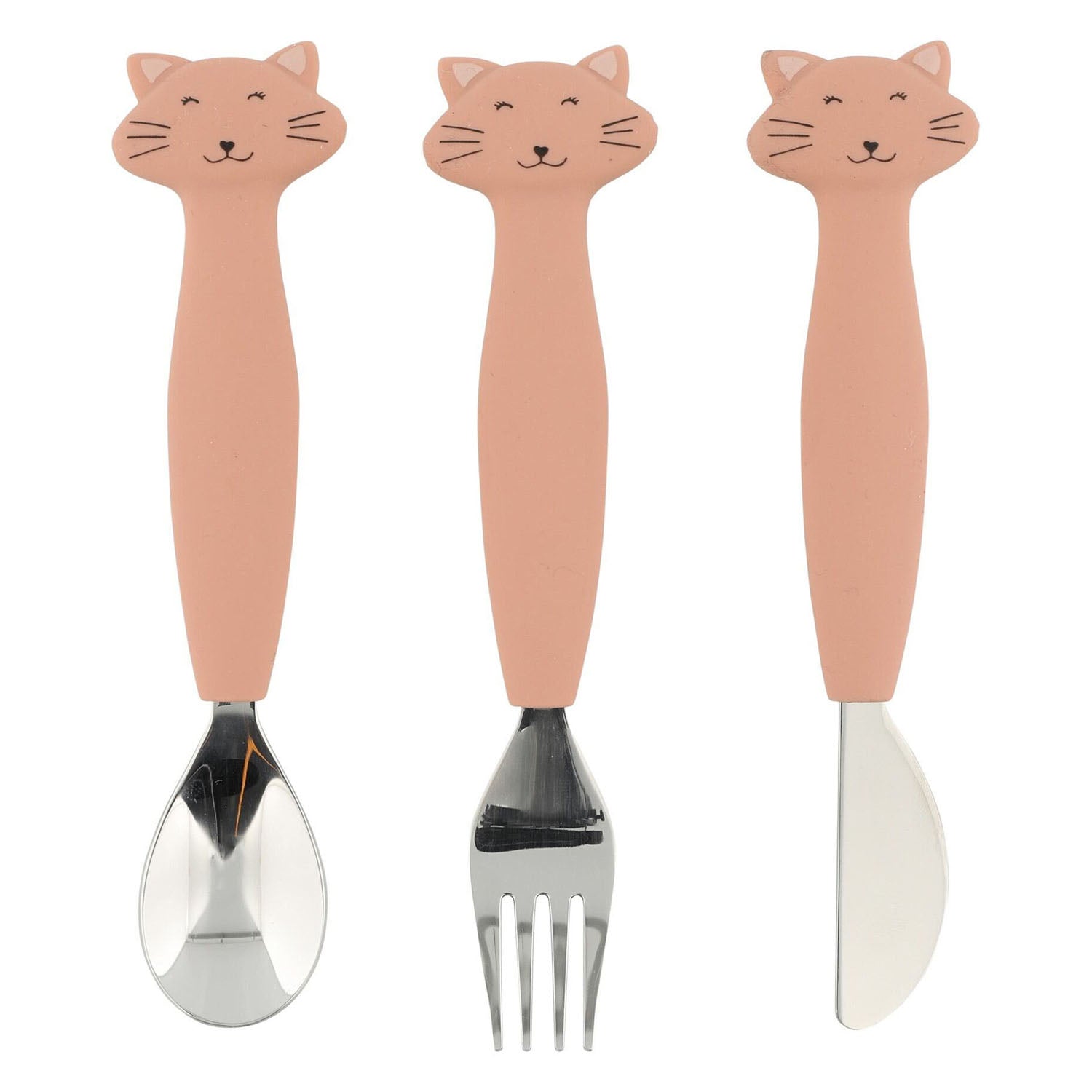 Trixie Silikon-Fütterungsset - Frau Katze, 3-teilig.
