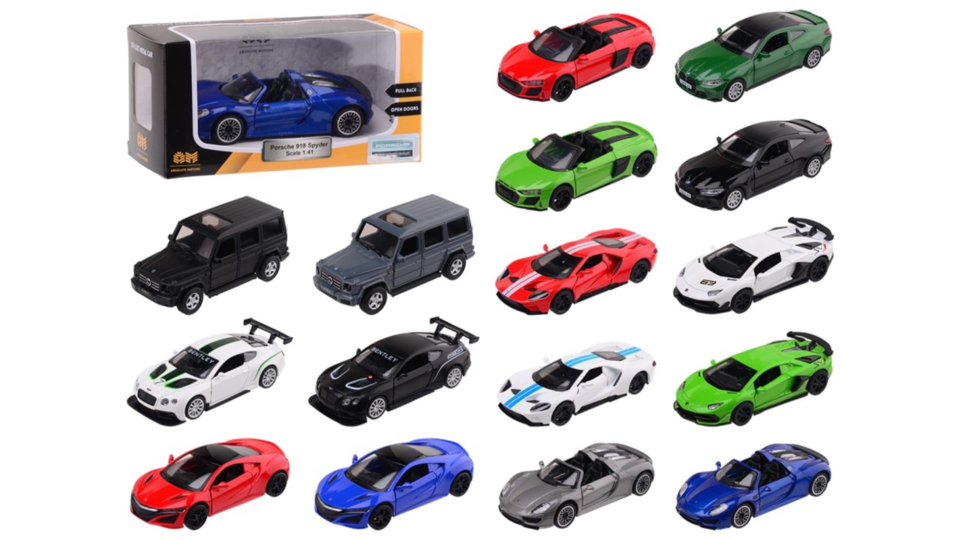 Johntoy licentie supercar schaal circa 1:42