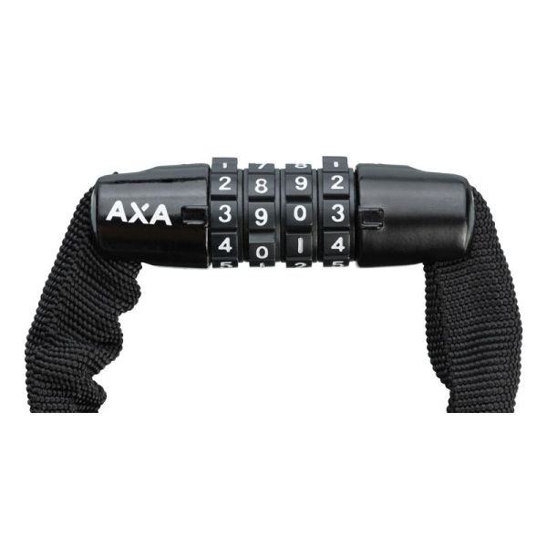 Axa Lock Kettenschloss, starr, 120 cm, Zahlenschloss, lila (Karte)