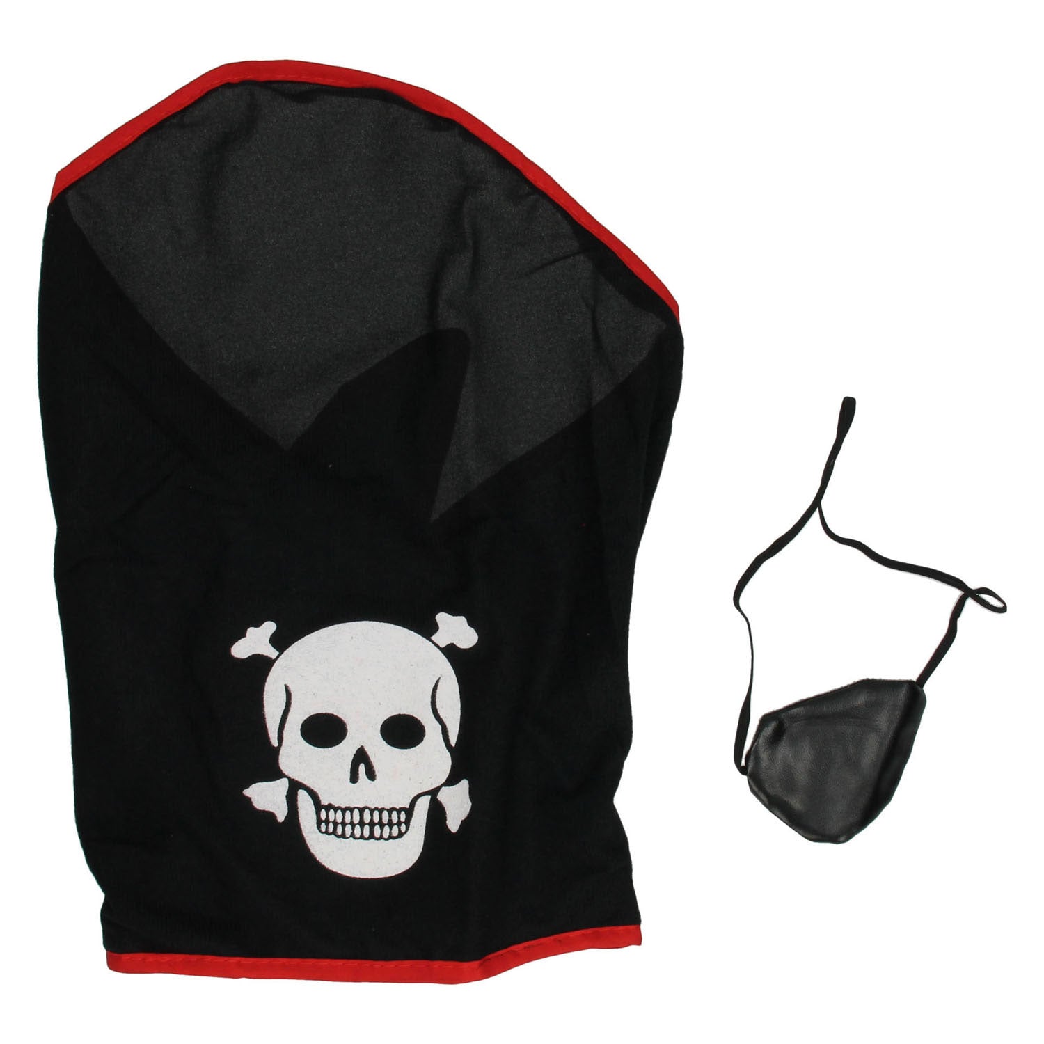 Boland piraat bandana met ooglap