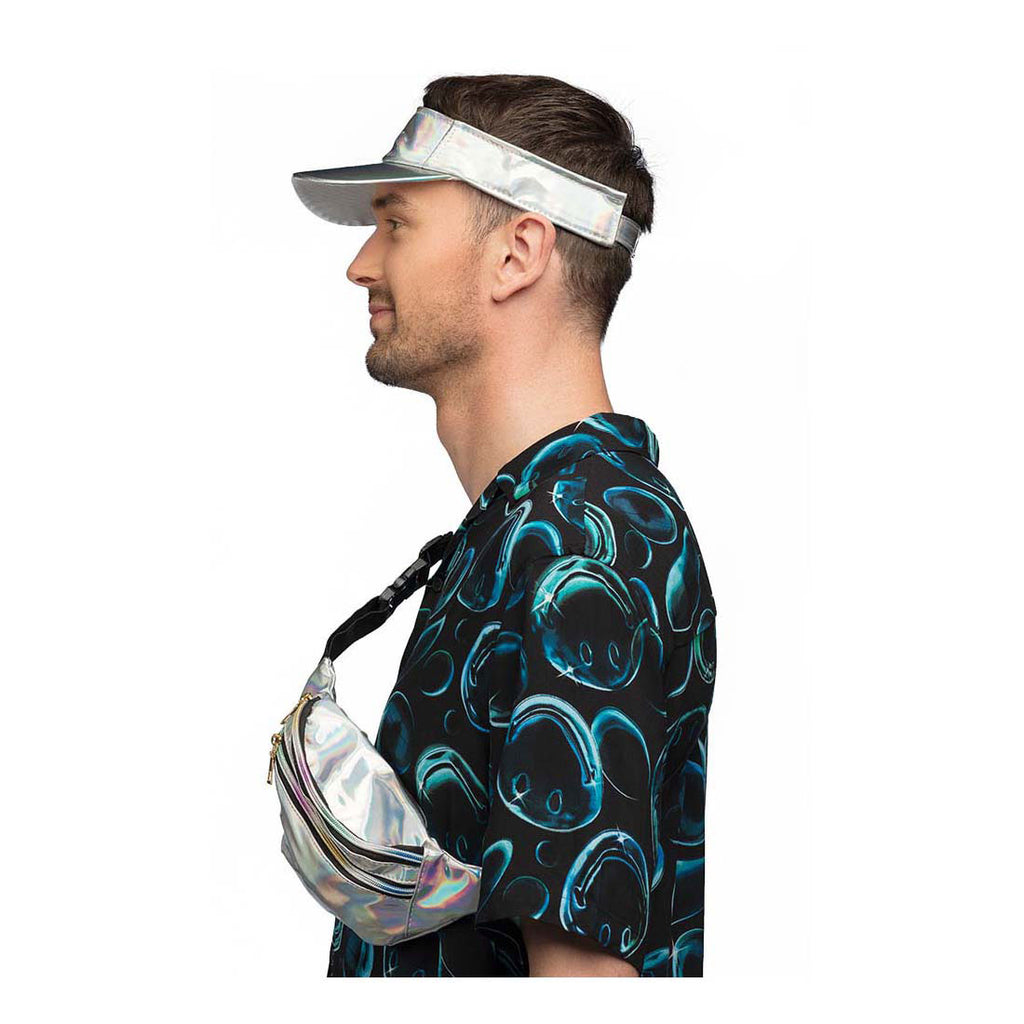 Boland Accessoire-Set Holo Festival Silber