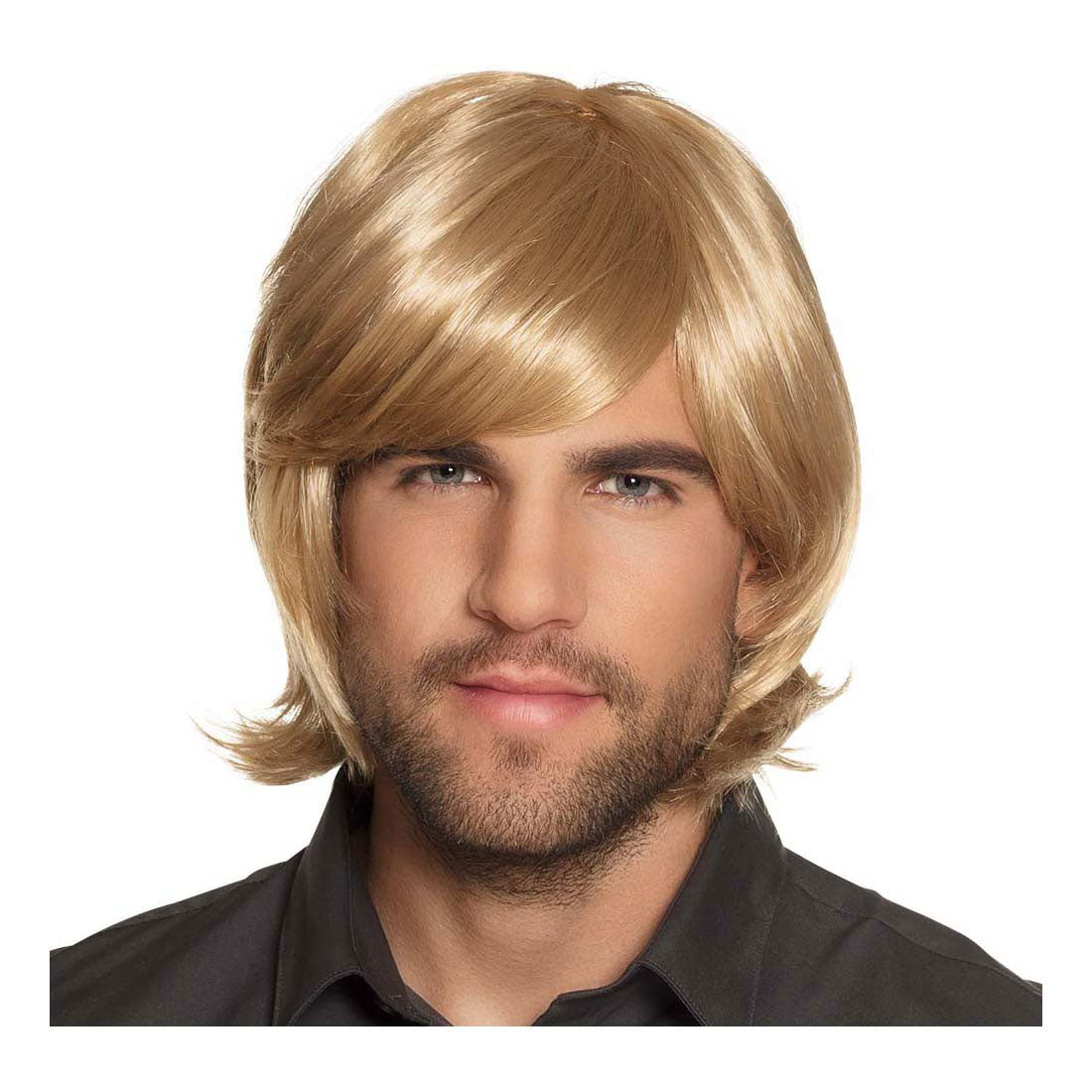 Boland pruik spike blond
