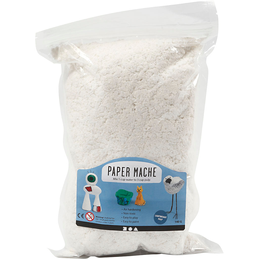 Creativ company papier-maché pulp, 140gr