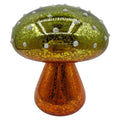 Mansion atmosphere beeld paddenstoel led groen 12,5x15cm