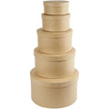 Creativ company https: www.cchobby.nl ronde-hoedendozen-h-8-10-13-15-19-cm-d-16-5-18-5-24-28-5-35-5-cm-5-stuk-1-set