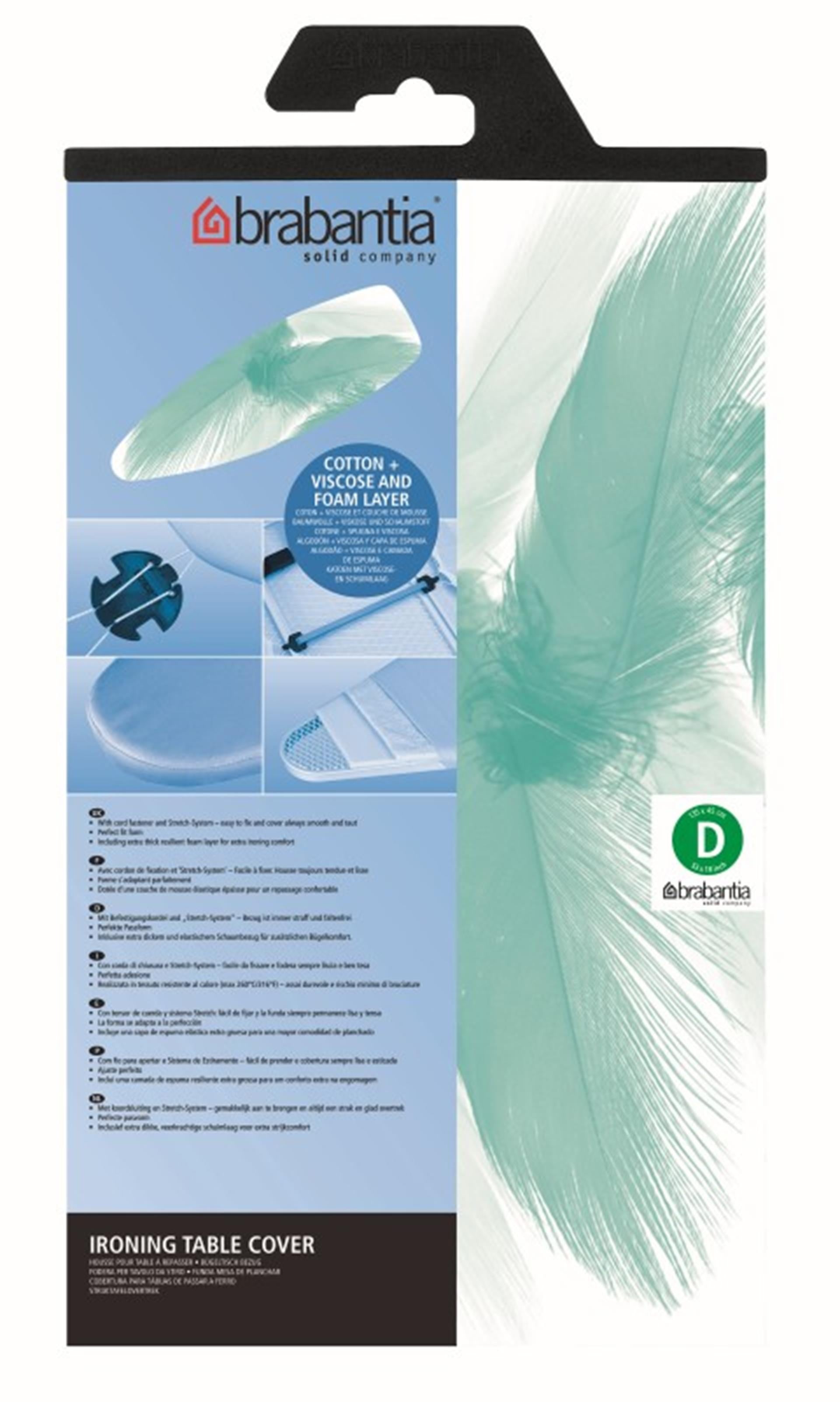 Brabantia overtrek katoen 135x45 cm