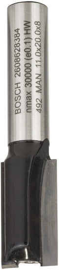 Bosch vingerfrees 8 mm, d1 11 mm, l 20 mm, g 51 mm
