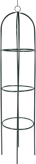 Nature - obelisk - h190 x 40 x 40cm - groen - metaal