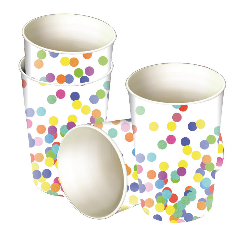 Haza Witbaard Cups Konfetti, 8 Stück.