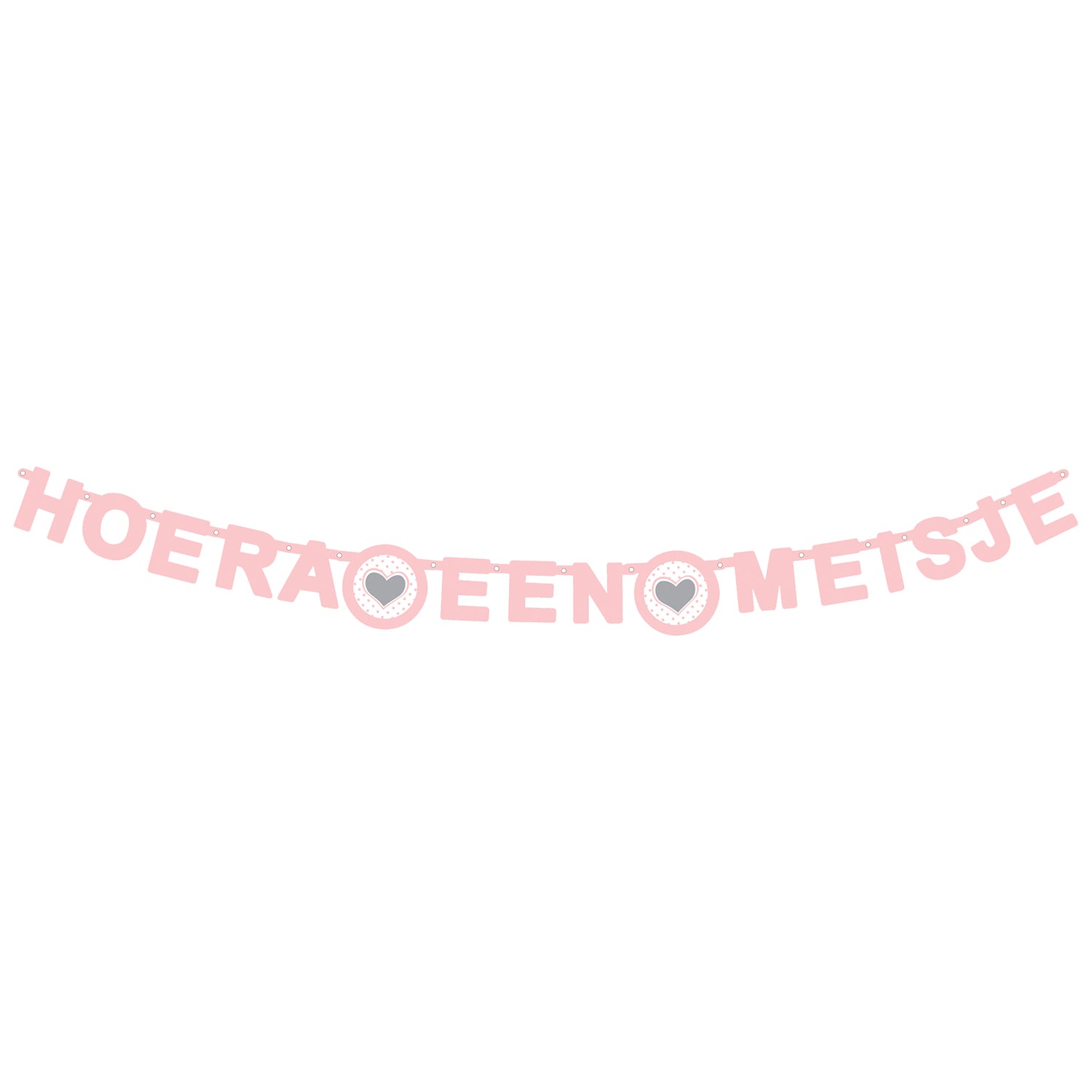 Haza Witbaard Letter Garland - Hurra, ein Mädchen!