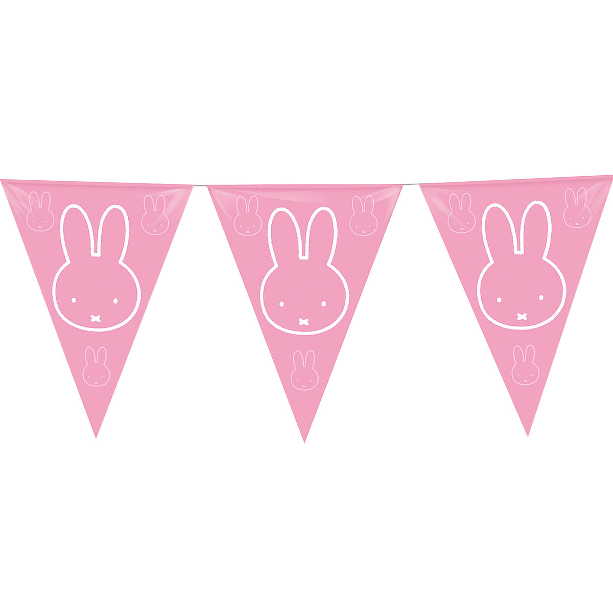 Haza Bunting Miffy Pink, 10 m.