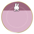 Haza Witbaard Teller Miffy Pink, 8 Stück.