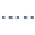 Haza Witbaard Miffy Girlande blau, 4 m.