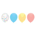 Haza Witbaard Balloon Mix Pastell, 6 Stück.