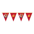 Haza Whitebeard-Sinterklaas-Flaggenlinie, 10 Meter