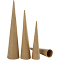 Creativ company https: www.cchobby.nl hoge-kegels-h-20-25-30-cm-d-4-5-6-cm-3-stuk-1-doos