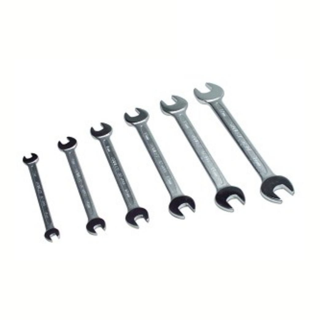 Deli steeksleutelset 6 g 6 tot en met 17 mm