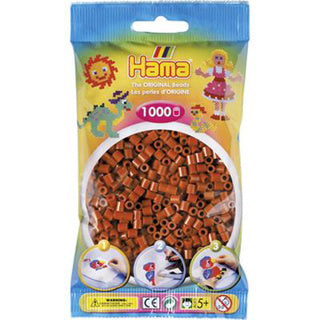 Hama Bügelperlen, braun, 1000 Stück
