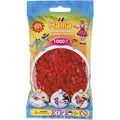 Hama strijkkralen 1000 stuks donkerrood | 5 stuks