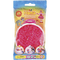 Hama strijkkralen 1000 stuks fuchsia