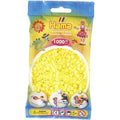 Hama strijkkralen 1000 stuks geel pastel | 5 stuks