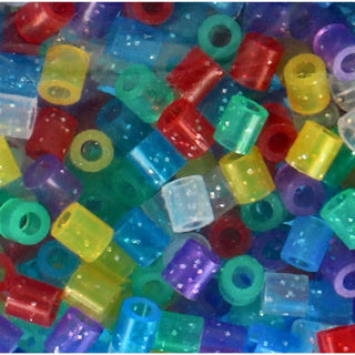 Hama strijkkralen 1000 stuks glitter | 5 stuks