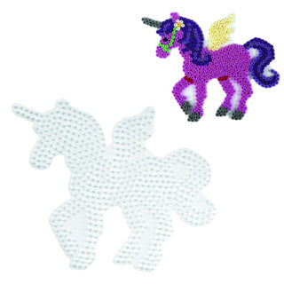 Hama Bügelperlen-Grundplatte Einhorn