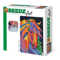 Ses creative ses beedz art - paard fantasie - 7000 strijkkralen - kunstwerk van strijkkralen - complete set inclusief grondplaten en strijkvel