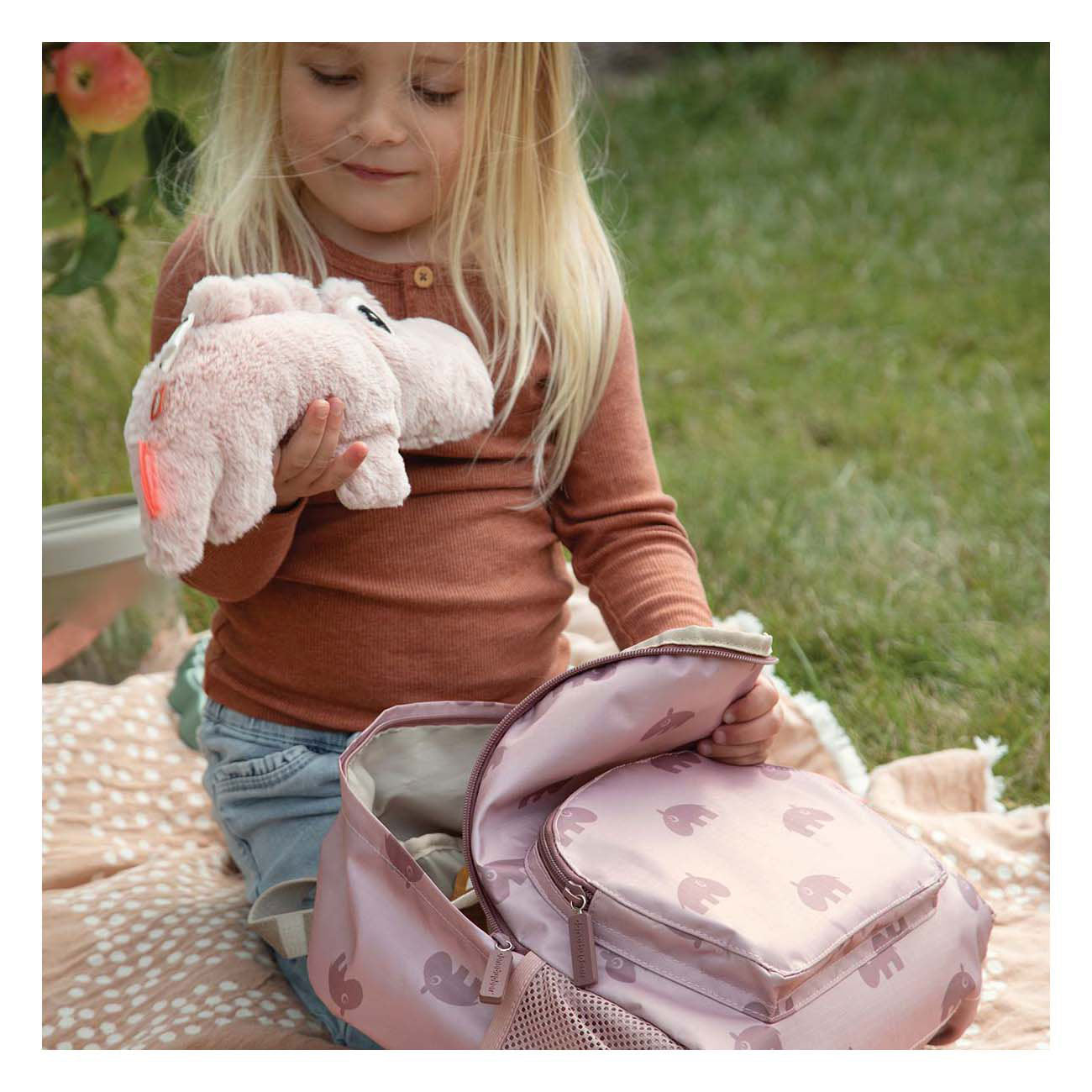 Done By Deer Kinderrucksack Ozzo Pink 5 l