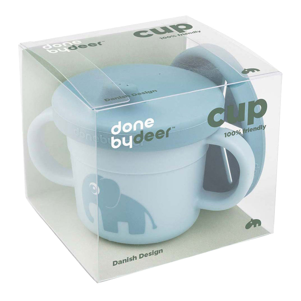 Done By Deer Ausgießbecher Elpheeblau, 215 ml