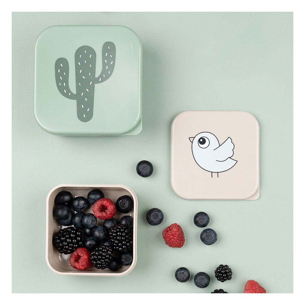 Done By Deer Snackbox Lalee Beige Mix, 3 Stück.