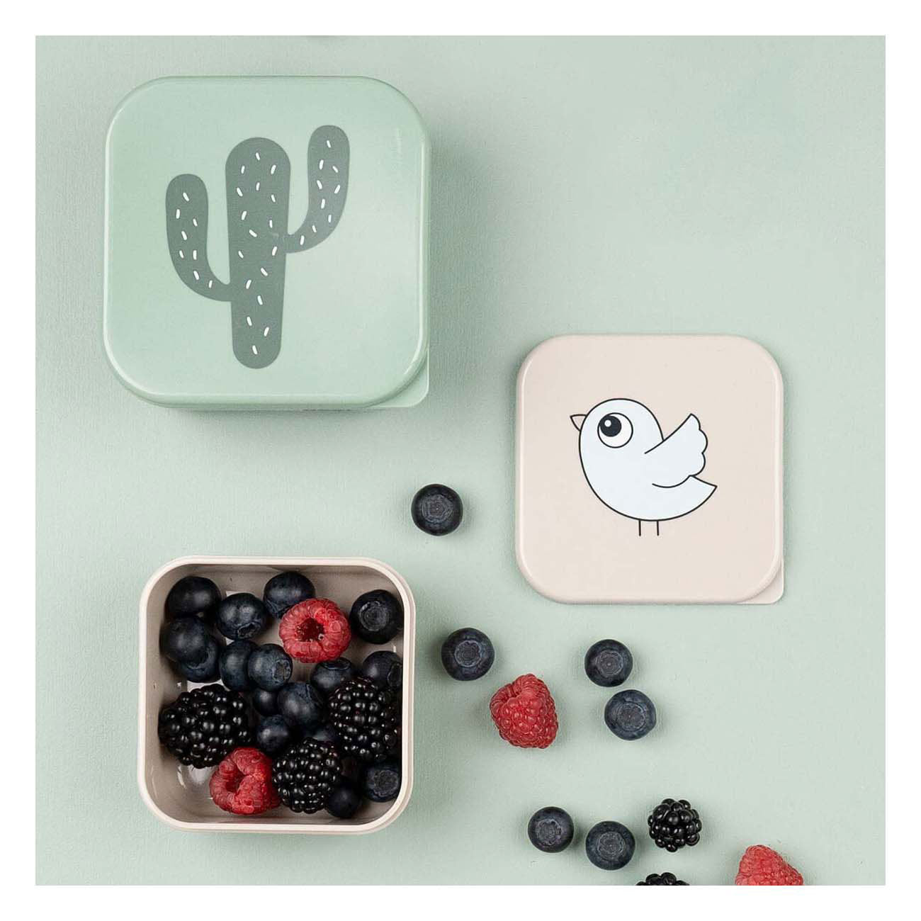 Done By Deer Snackbox Lalee Beige Mix, 3 Stück.