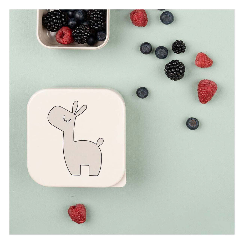 Done By Deer Snackbox Lalee Beige Mix, 3 Stück.