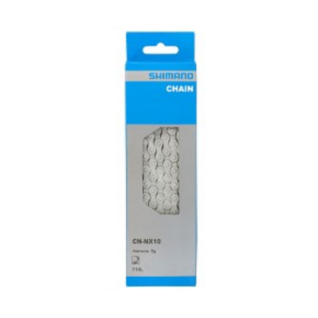 Shimano Nexus NX10 Kette, 1-fach, rostfrei, 1,2 x 1,8 - 114 Glieder