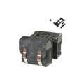 Basil Bohème MIK Doppel-Pannier 35 Liter - Schwarz Anthrazit