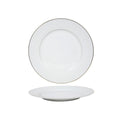 Bord wit goud rand ø27cm doos a 6