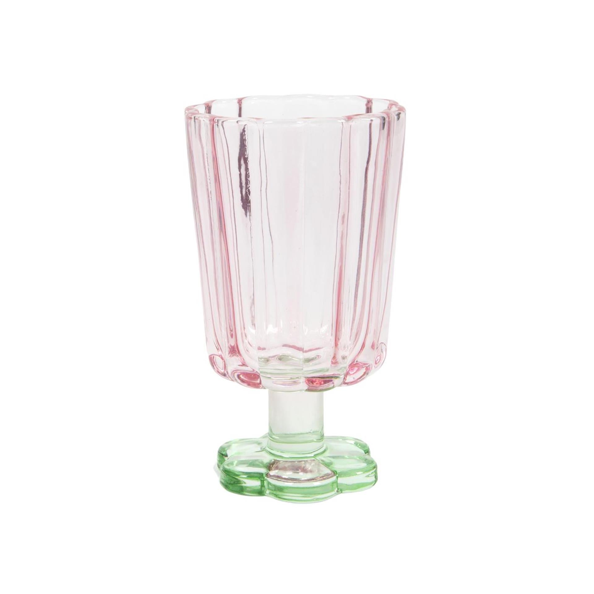 Drinkglas bloemvorm doos a 6 ø7,9cm